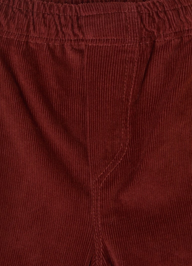 Pantaloni drepți din catifea reiată BOBO CHOISIT