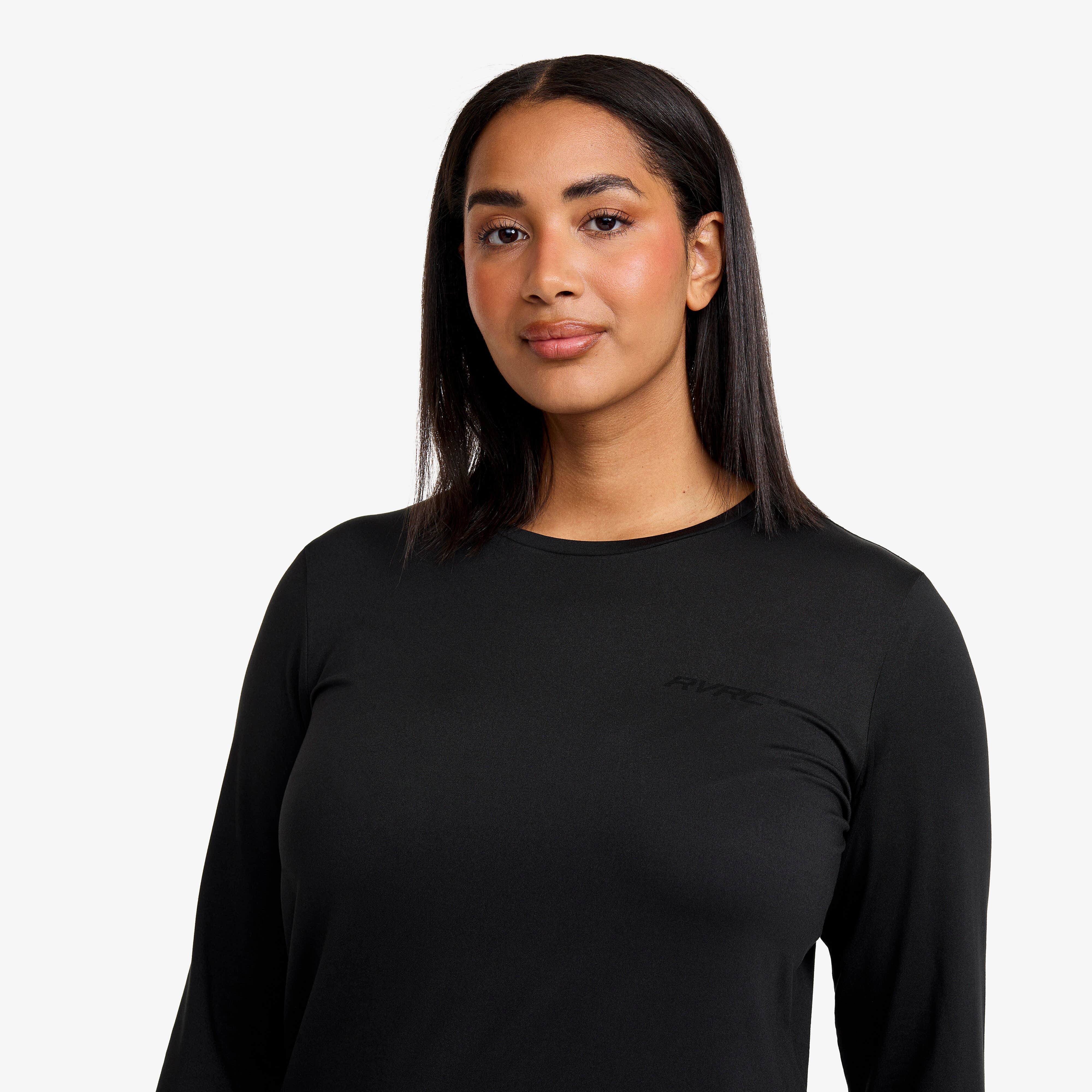 Vagabond Long Sleeve Tee Femme Black