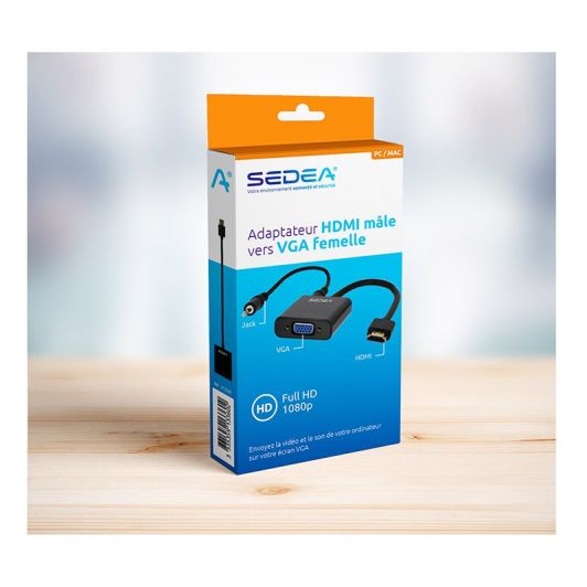 Adaptor HDMI/VGA SEDEA
