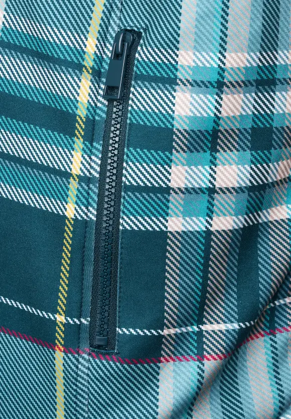 CECIL Sportive Print Sweatjacke