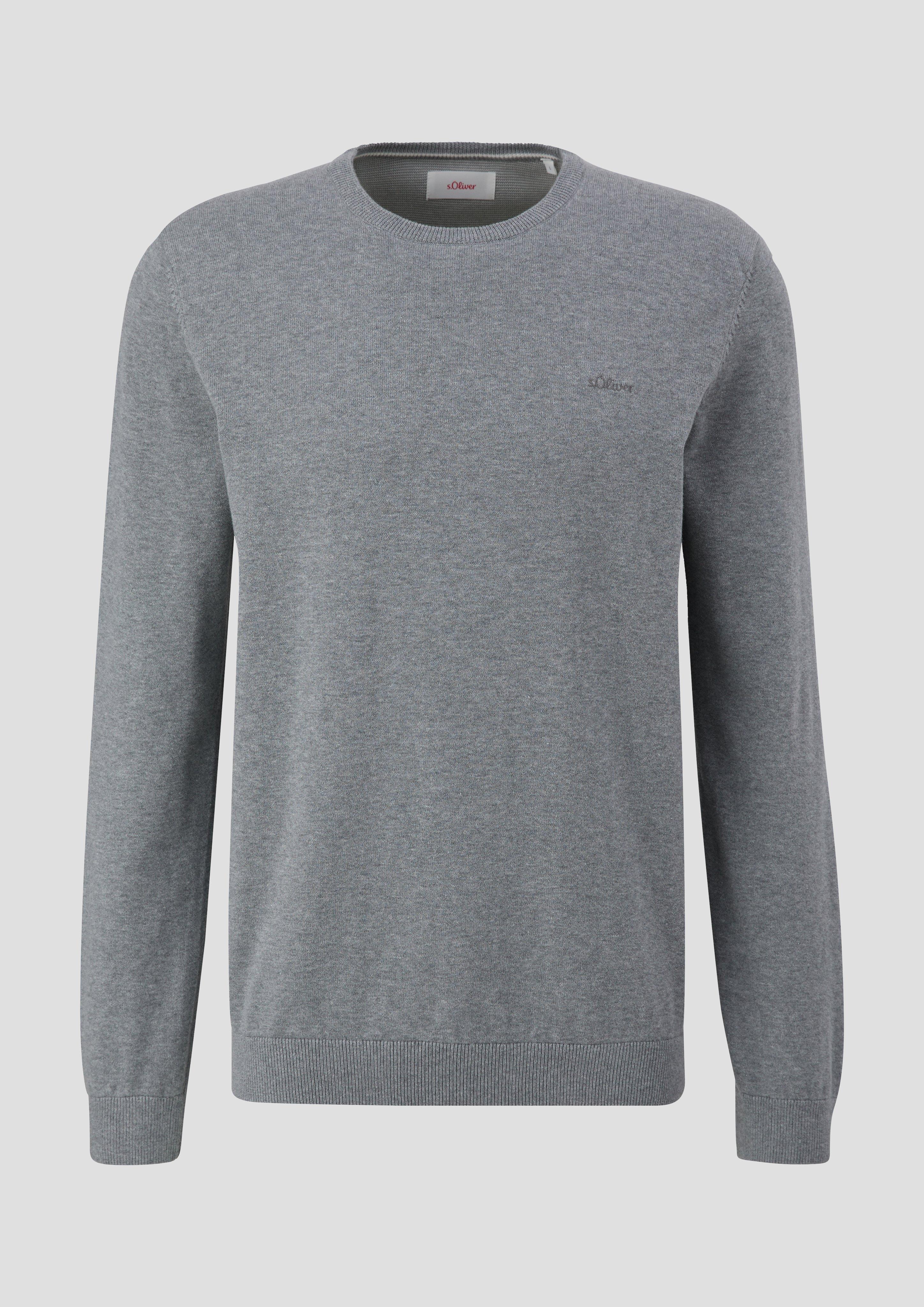 Strickpullover mit Logo-Stickerei  2143173-92W0