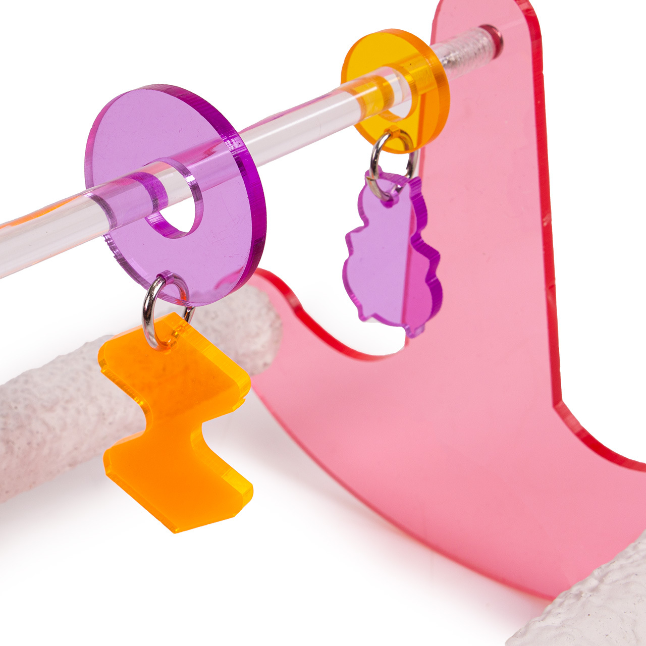 HappyBird Spielzeug HappyBird Vogelspielzeug Rock'n Roll Wippe M