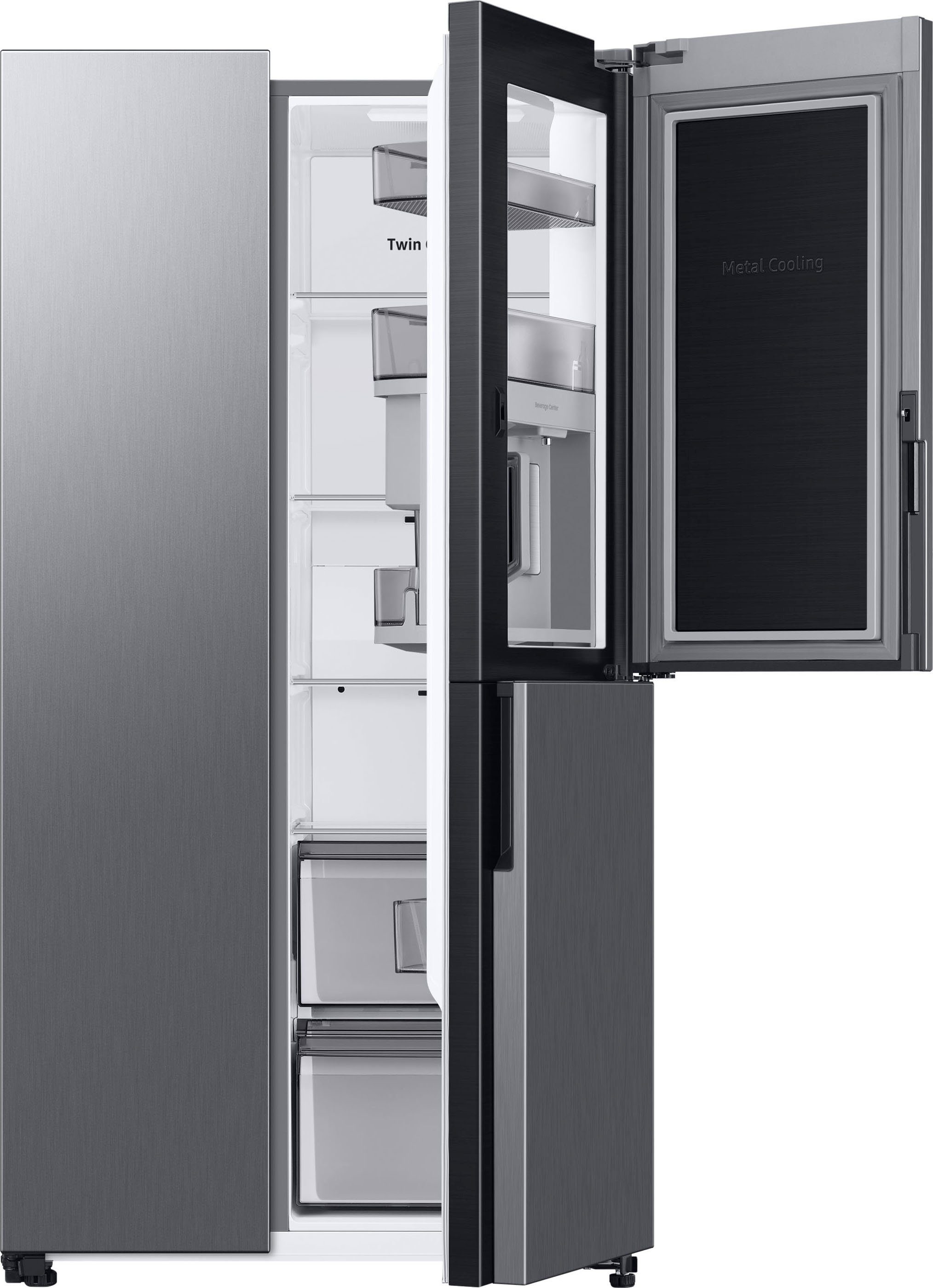 Samsung Side-by-Side RS8000 RH6ACG892DS9, 178 cm hoch, 91,2 cm breit