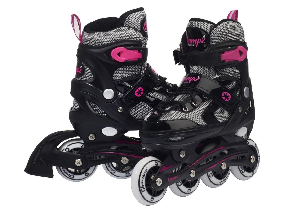 Champz Roze ABEC7 Semi-Softboot verstelbare inline skates