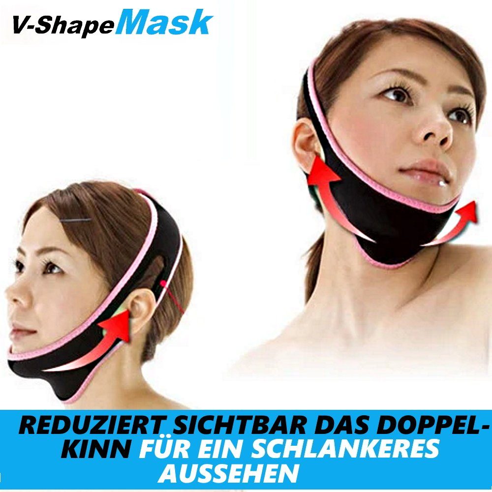 MAVURA Gesichtsmaske V-ShapeMask V-Linie Maske Gesichtsmaske Face-Lifting Anti Doppelkinn, Anti Falten Gesicht Straffung Gesichtslifting Schlankheitsmaske