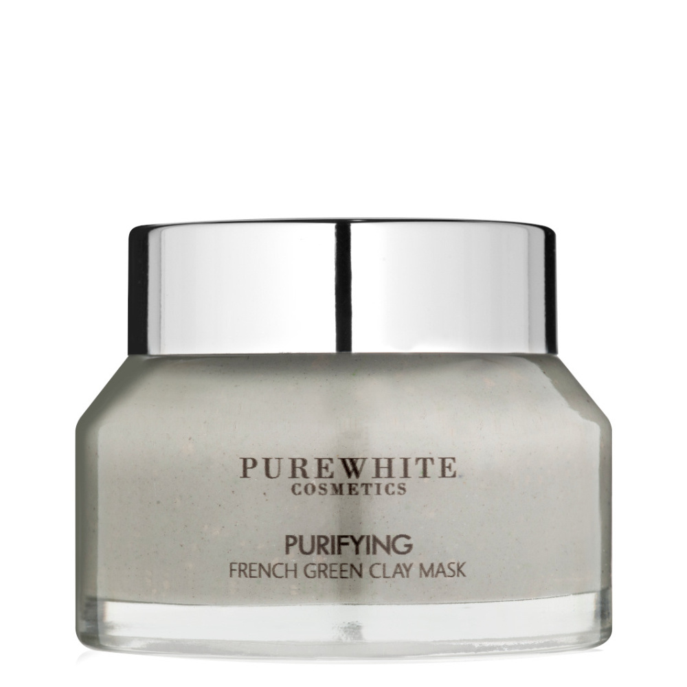 pure white cosmetics Masque Purifiant à l'Argile Verte masque facial