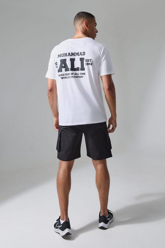 Oversize T-Shirt mit Active Muhammad Ali Goat Print