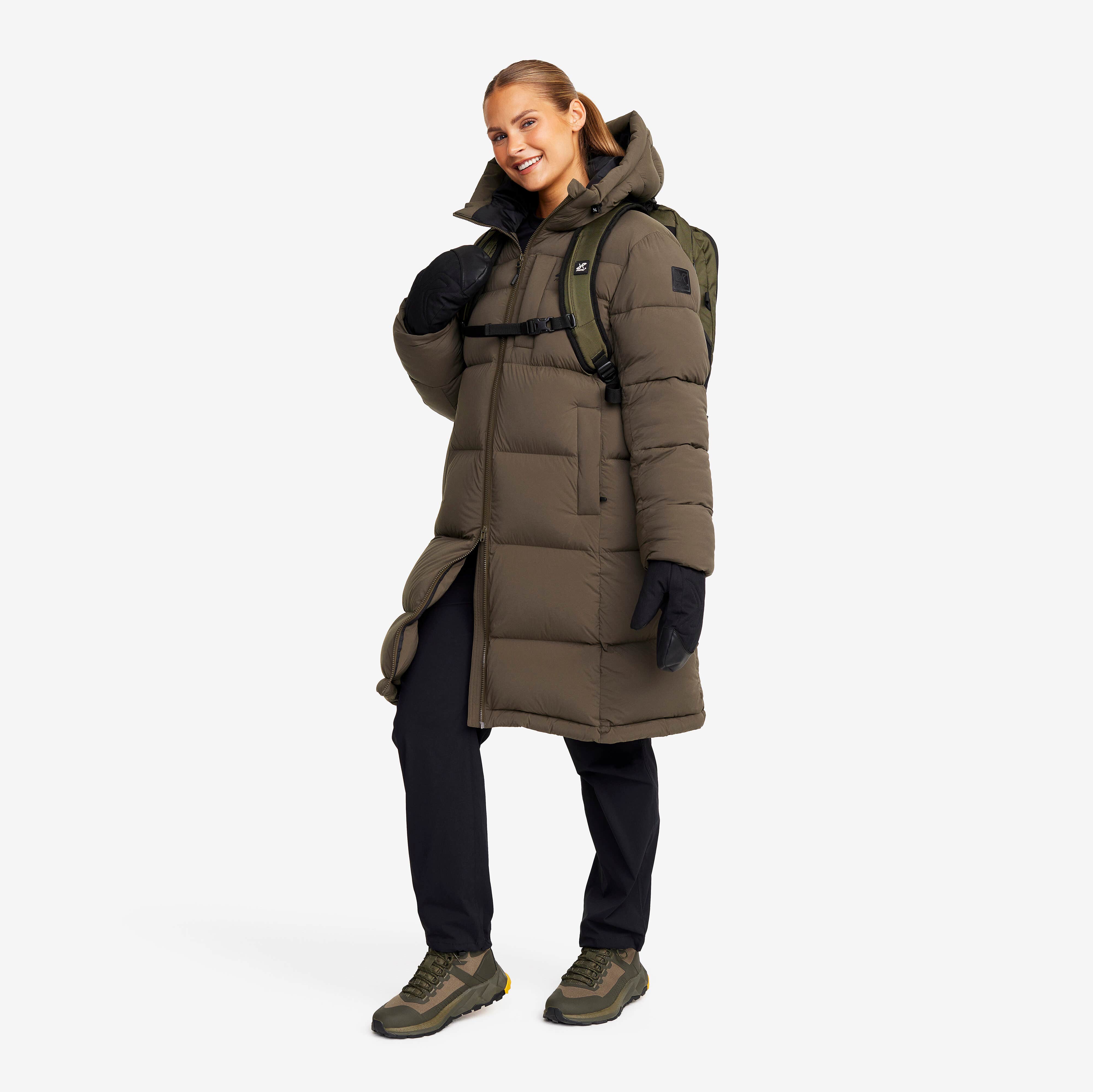 Flexpedition Down Parka Femme Mud
