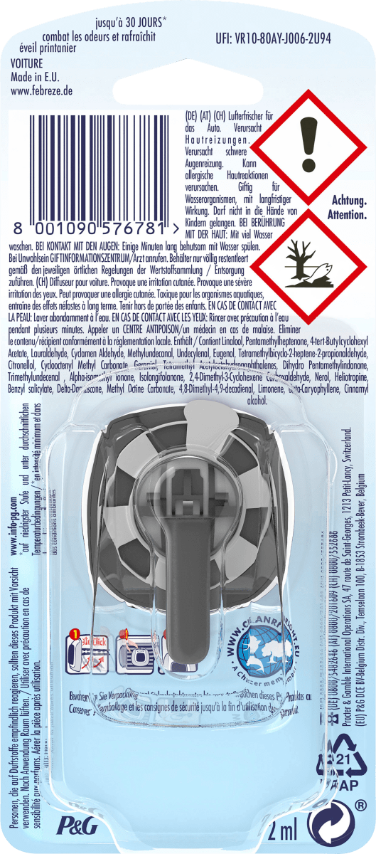 Lufterfrischer Car Aprilfrisch, 1 St
