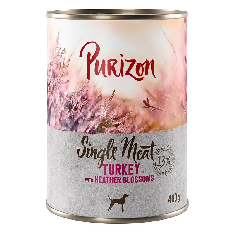 Sparpaket Purizon Single Meat 24 x 400 g