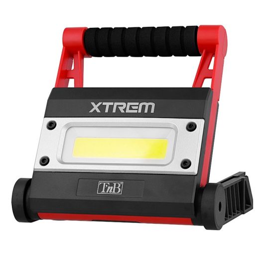 Lampă de lucru T'nB XTREMWORK - Reîncărcabilă și robustă
