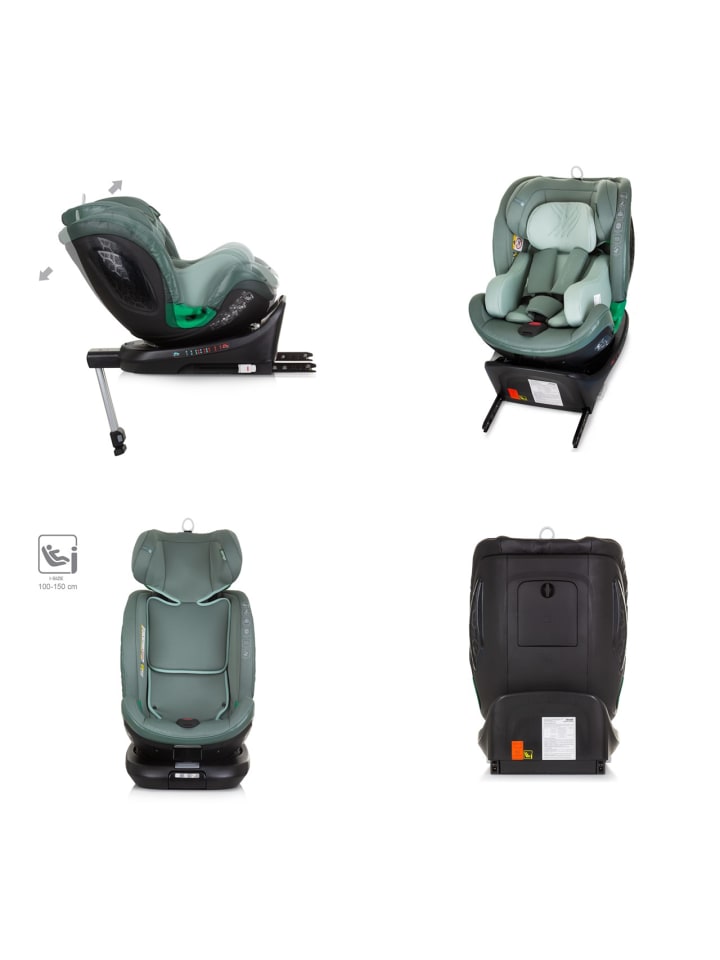 Chipolino i-Size Kindersitz Maximus (40 - 150 cm) in grün günstig kaufen onesize