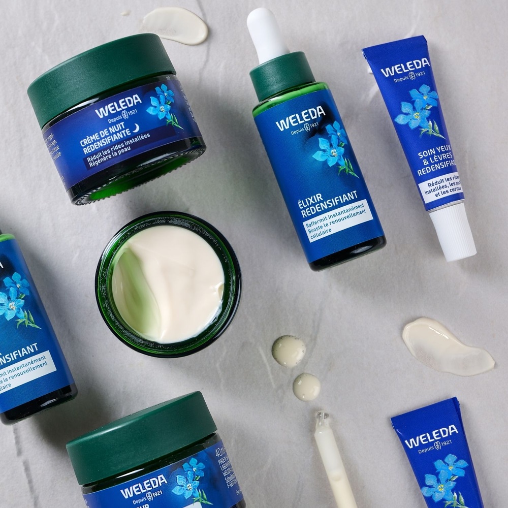 WELEDA Crème de Jour redensifiante Gentiane Bleue et Edelweiss - 40 ml Soins du visage