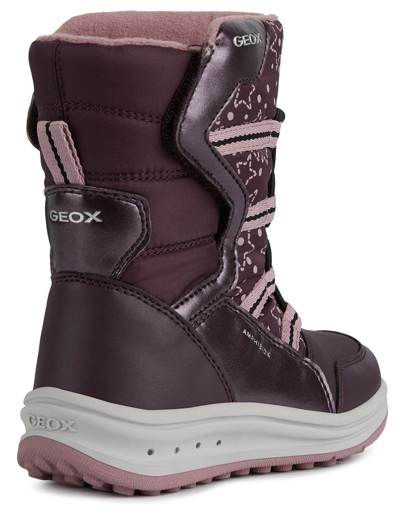 Geox Winterstiefel mit hübschem Sternchenmuster