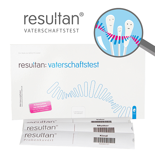 VATERSCHAFTSTEST Resultan Daddytest  1 St  Test