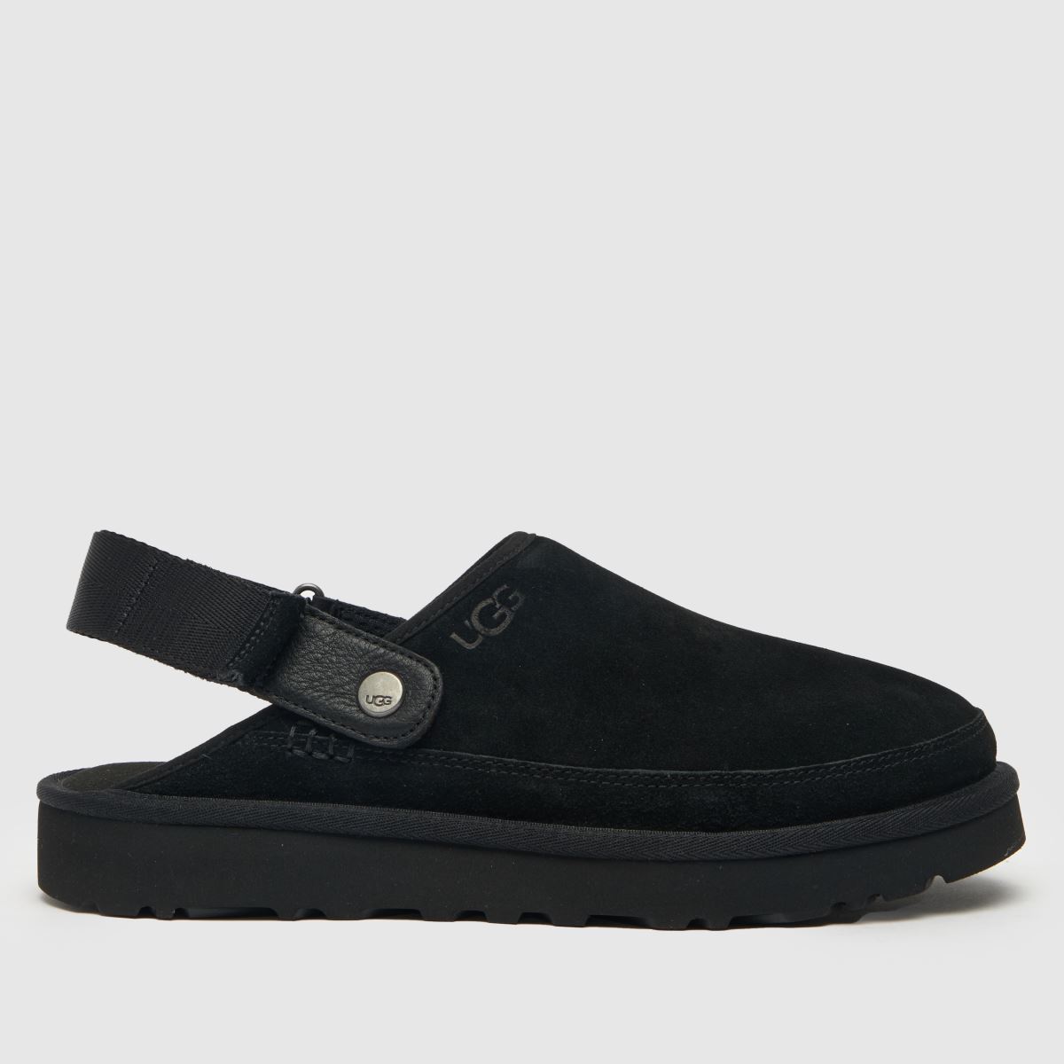UGG Goldencoast klumpa szandál fekete színben