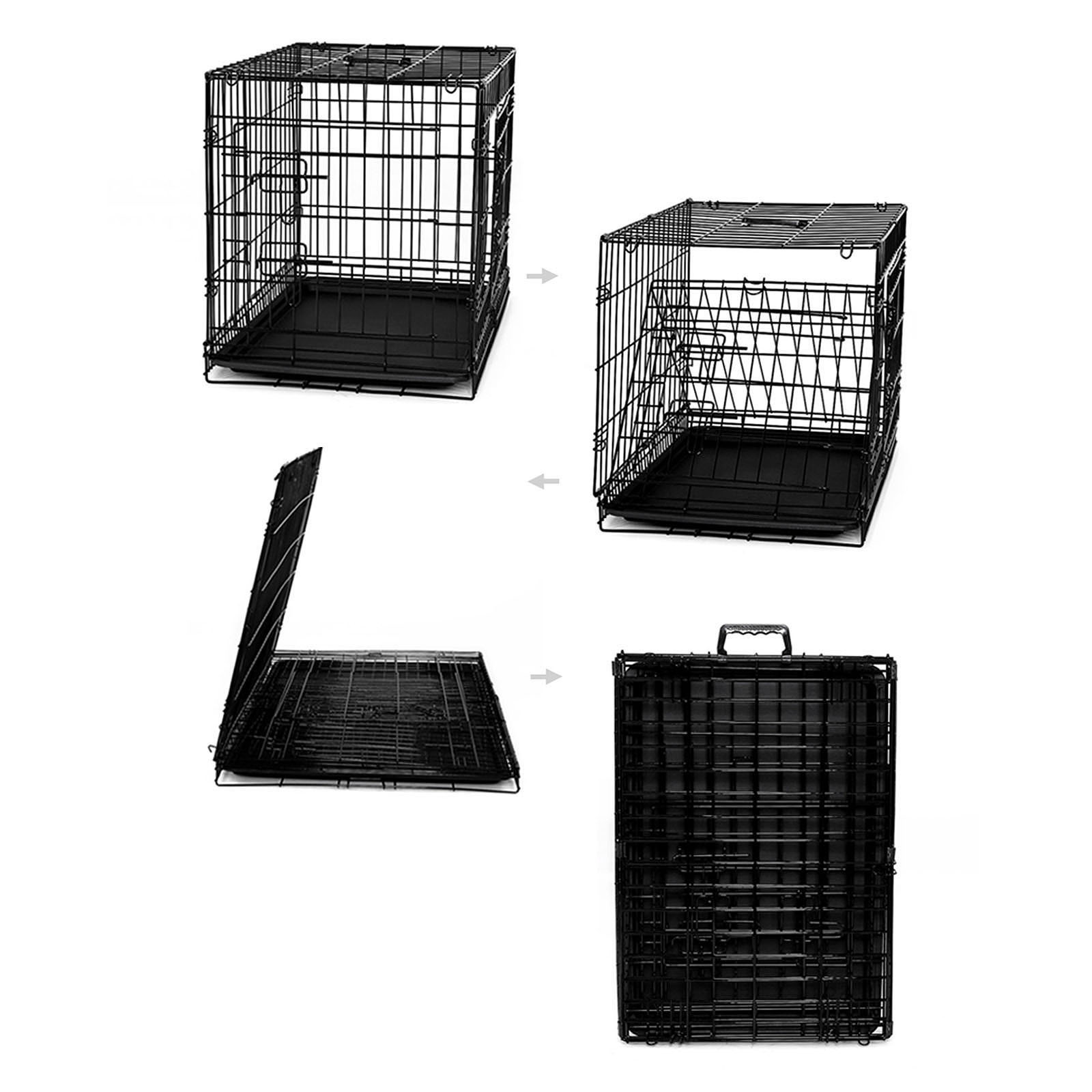 Lionto Transportboxen & Gitterboxen Lionto Hundetransportkäfig Tiertransportbox Hundebox Größe (S) 45x31x36 cm XL