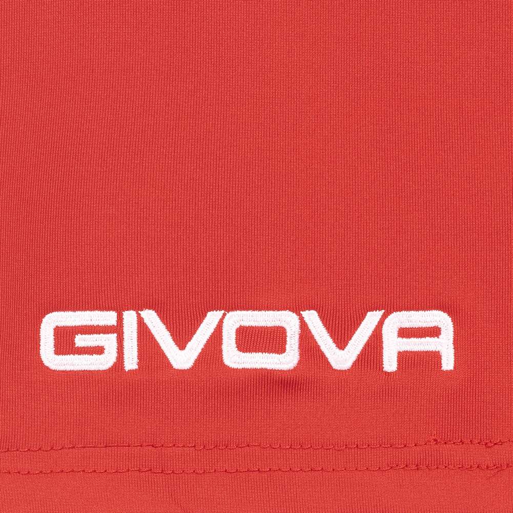 Givova Bermuda Skin Compression Tights Radlerhose rot