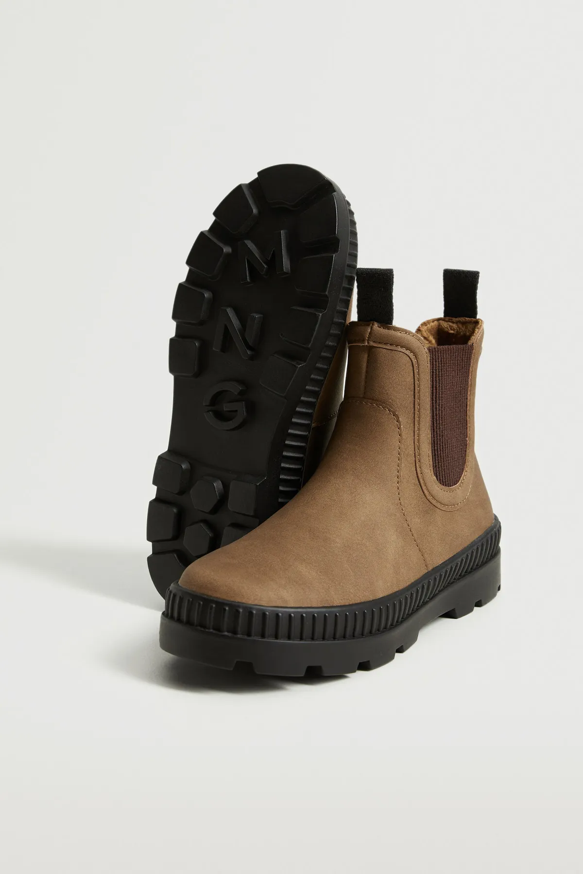 MANGO Kids  Stiefelette - Braun - Flacher Absatz