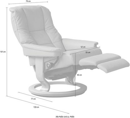 Stressless® Relaxsessel Mayfair, elektrisch verstellbar, optional 2-motorisch, Größe M & L