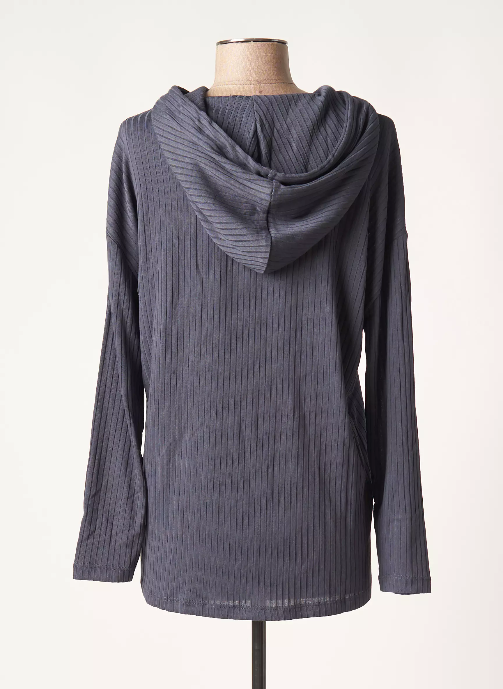 Pieces Sweat Capuche Femme couleur bleu