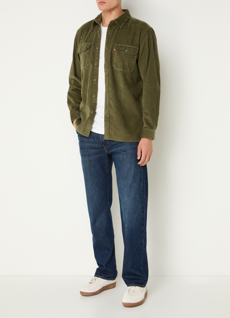 Sobretudo de veludo cotelê Levi's Jackson de corte regular