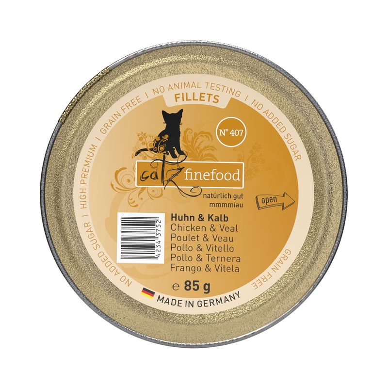 Probierpaket catz finefood Fillets 6 x 85 g