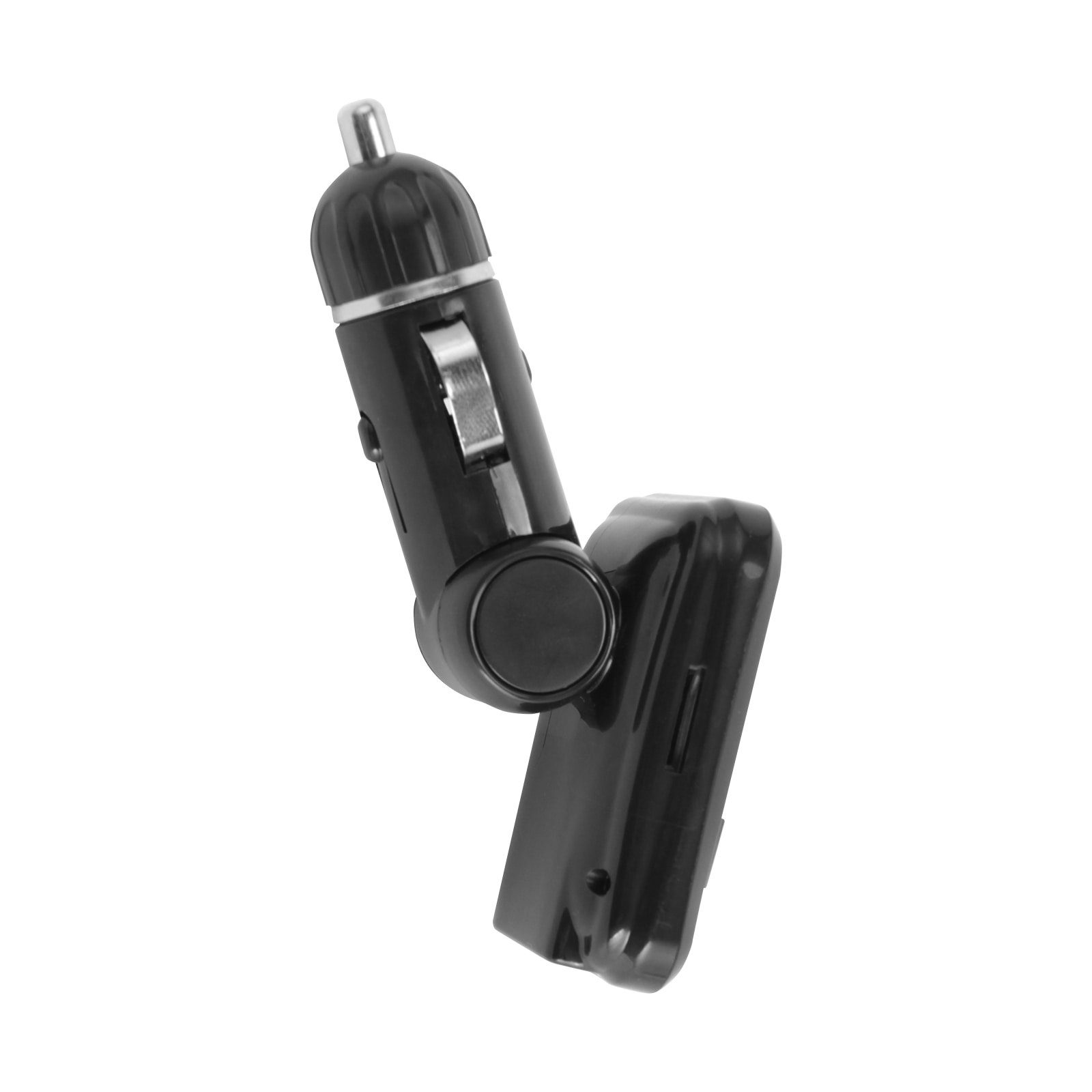 EAXUS Bluetooth FM-Transmitter für Autoradio KFZ-Transmitter Bluetooth, 3,5-mm-Klinke, microSD, USB-Sticks, Mit Freisprechfunktion und USB-Anschluss zum Laden