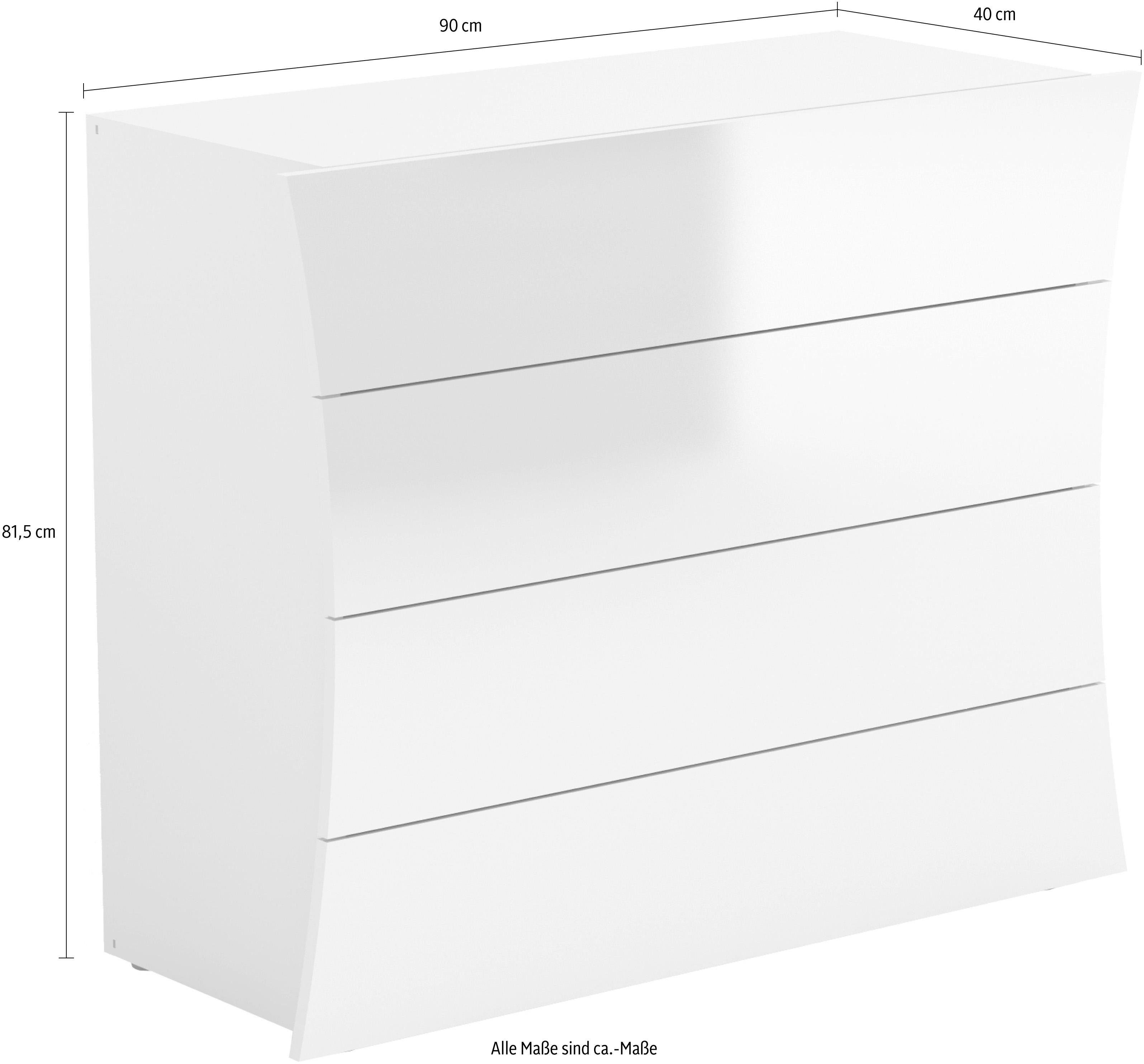 Tecnos Kommode Arco, Breite 90 cm