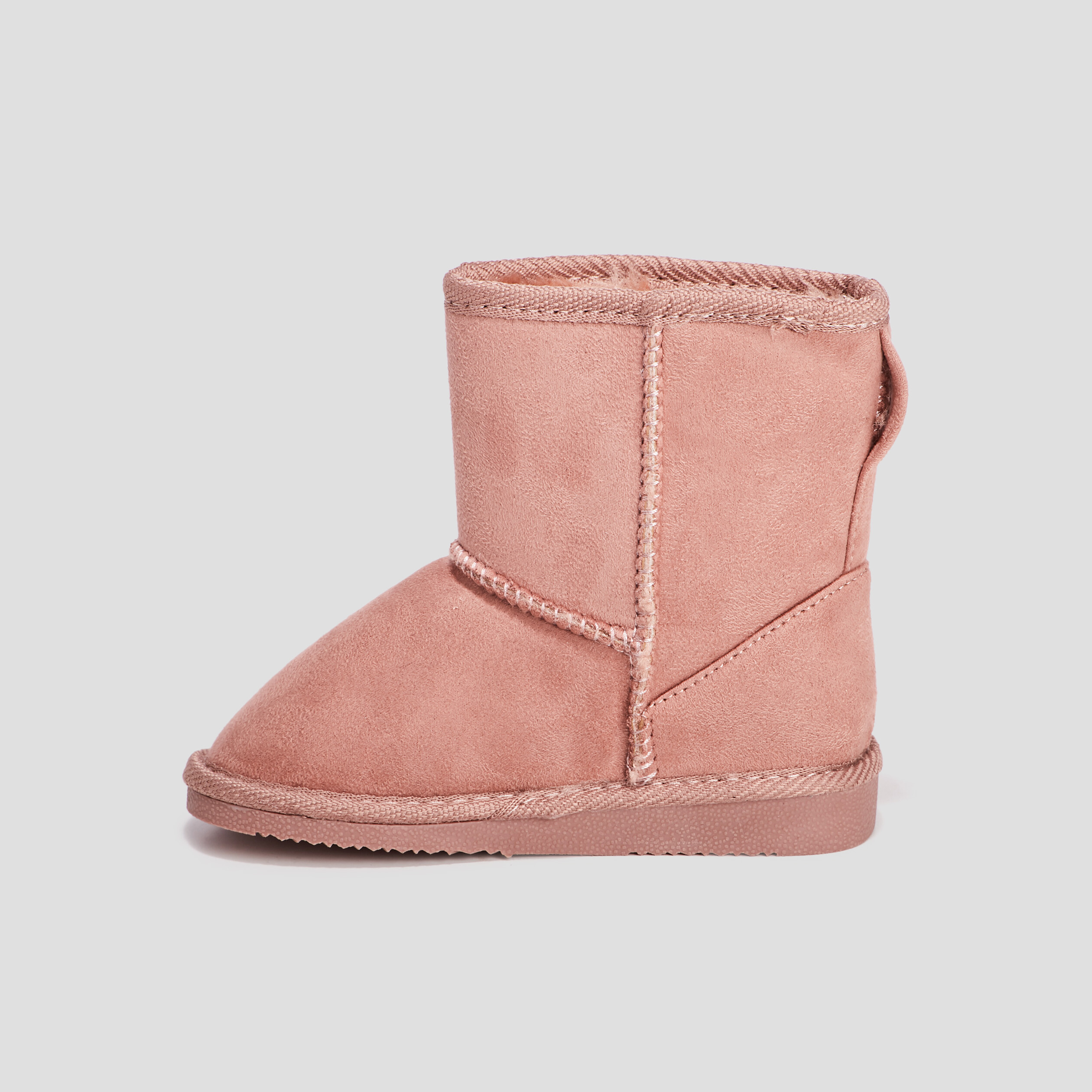 Bottines fourrées rose fille | La Halle