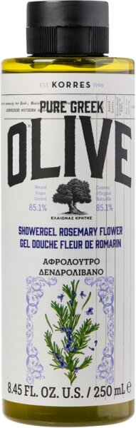 KORRES Pure Greek Olive Rosemary Flower Duschgel