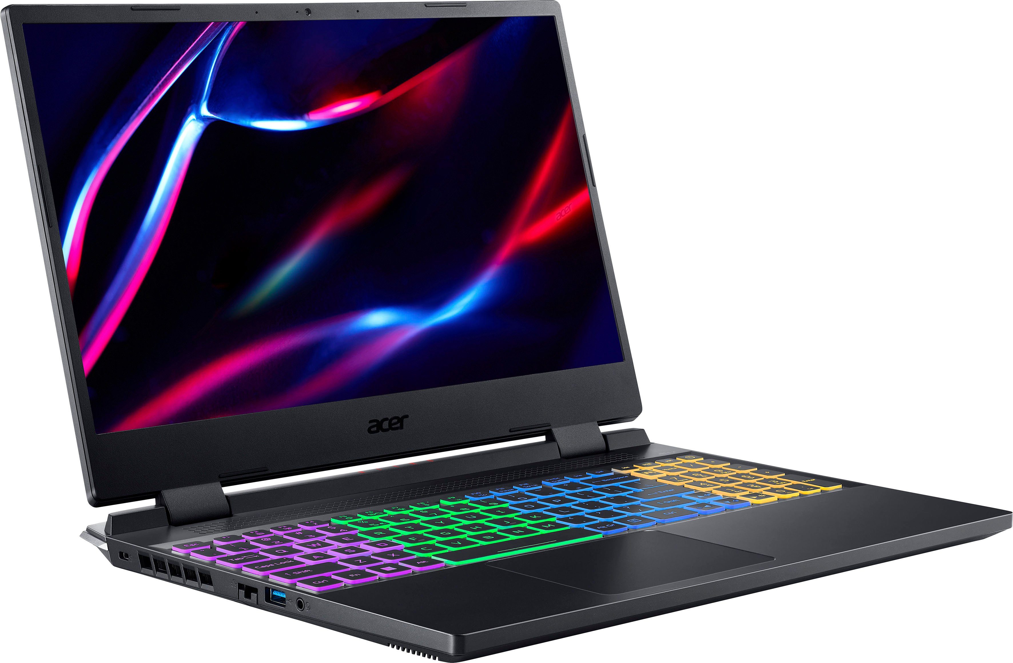 Acer Nitro 5 AN515-46-R1A1 Gaming-Notebook (39,62 cm/15,6 Zoll, AMD Ryzen 7 6800H, GeForce RTX 3070 Ti, 1000 GB SSD)