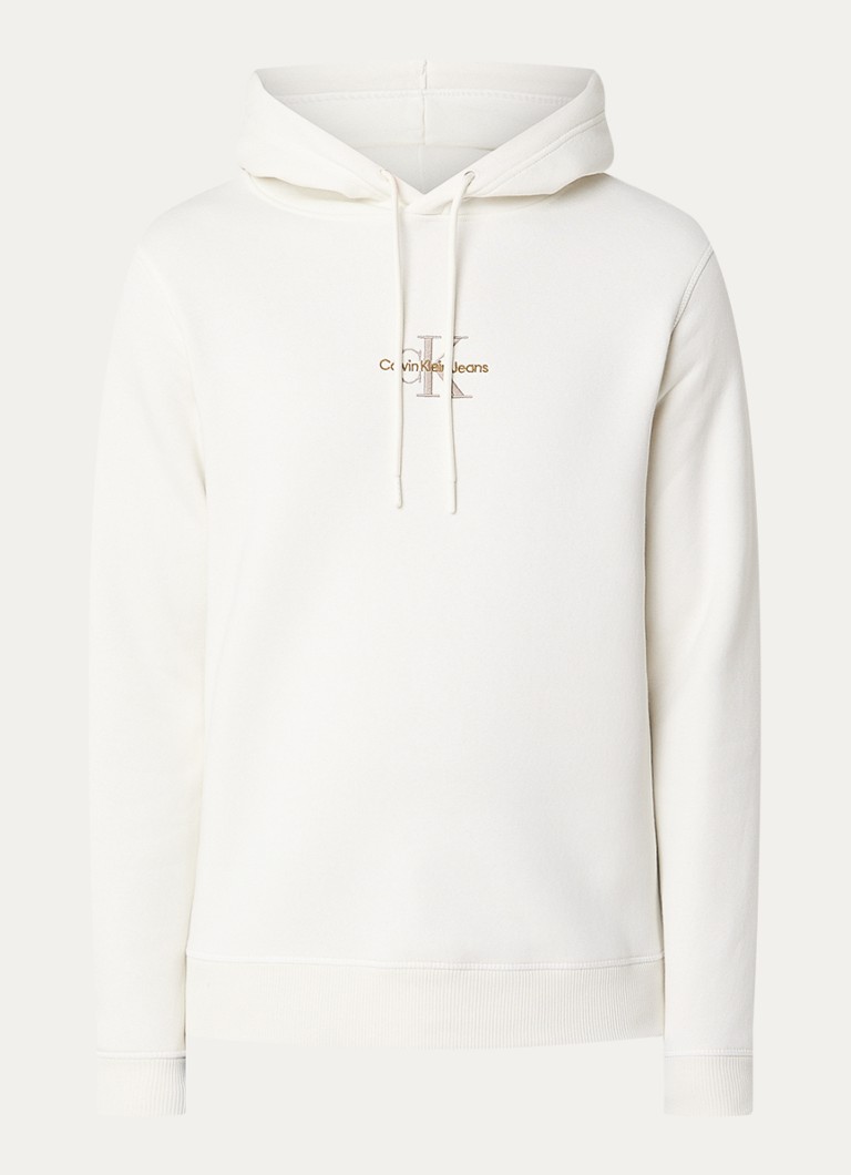 Hanorac cu logo brodat Calvin Klein
