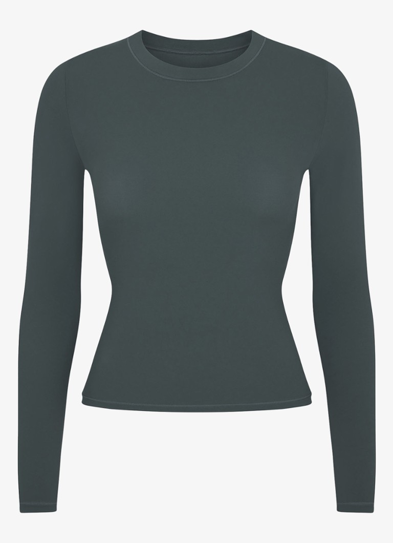 SKIMS  Fits Everybody longsleeve met ronde hals