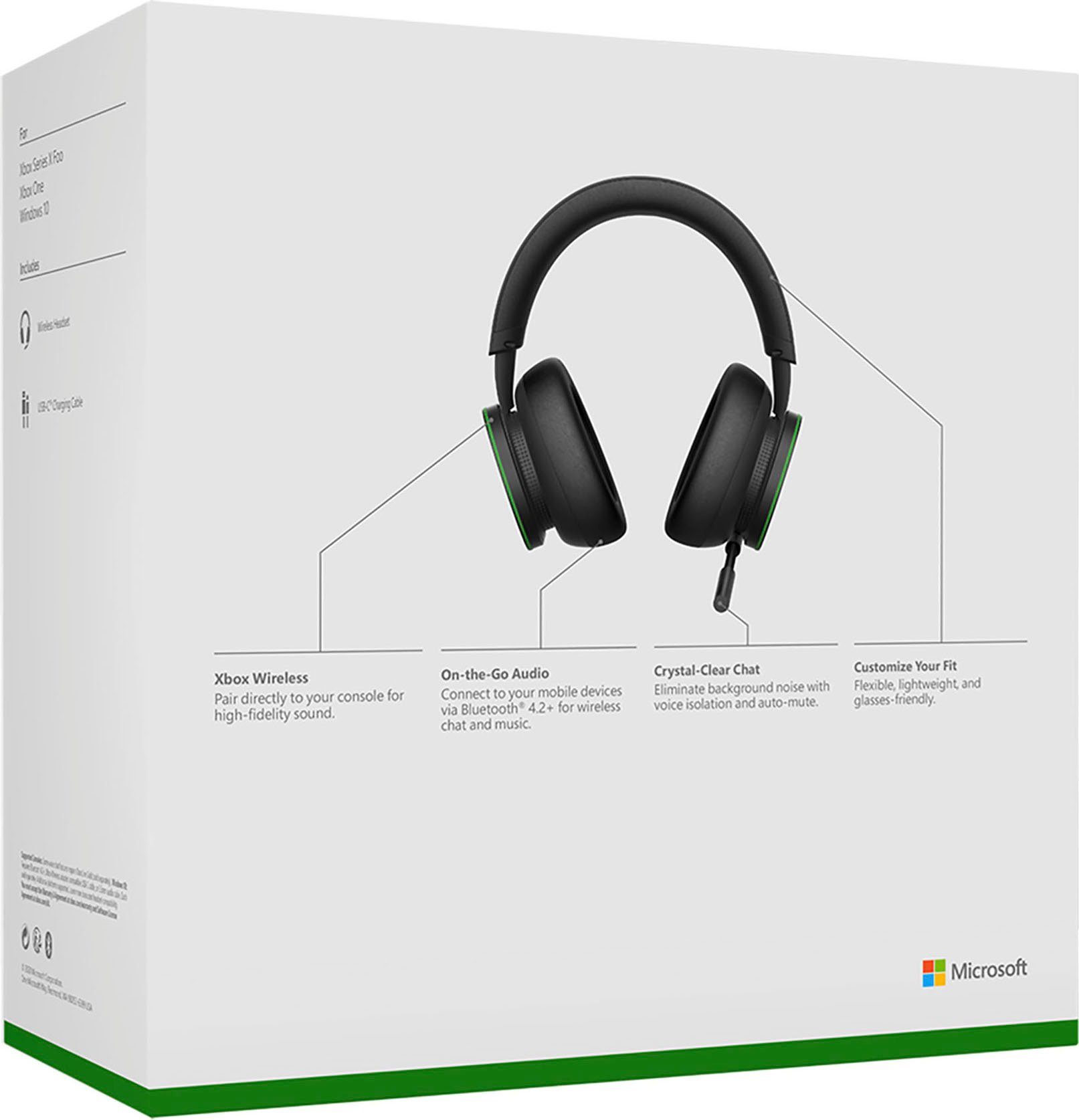 Xbox Wireless Headset (Rauschunterdrückung)