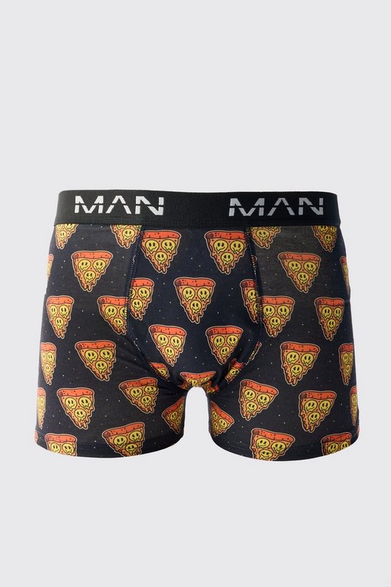 Boxershorts mit Pizza-Print