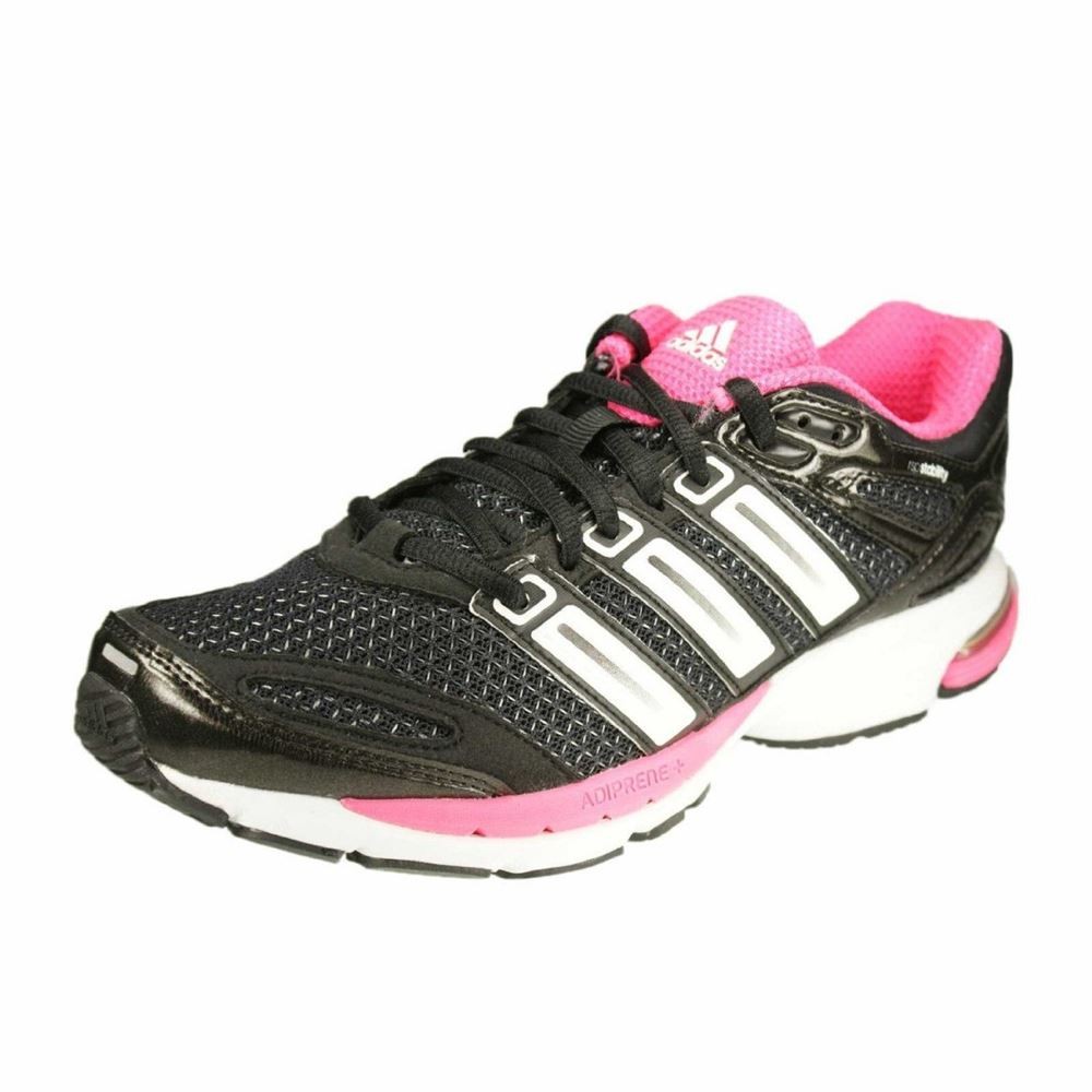 ADIDAS Freizeit Schnürer schwarz