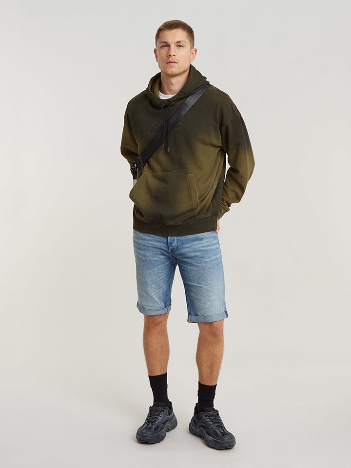 G-Star Jeans-Bermudas in Hellblau günstig kaufen
