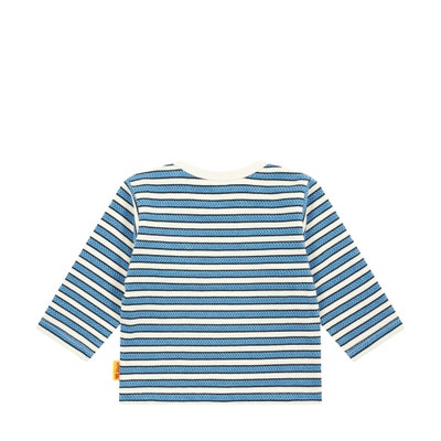 T-Shirt langarm, mittelblau für Jungs