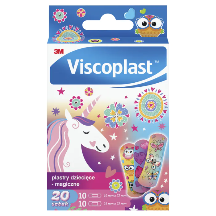 Viscoplast, curativos mágicos para crianças