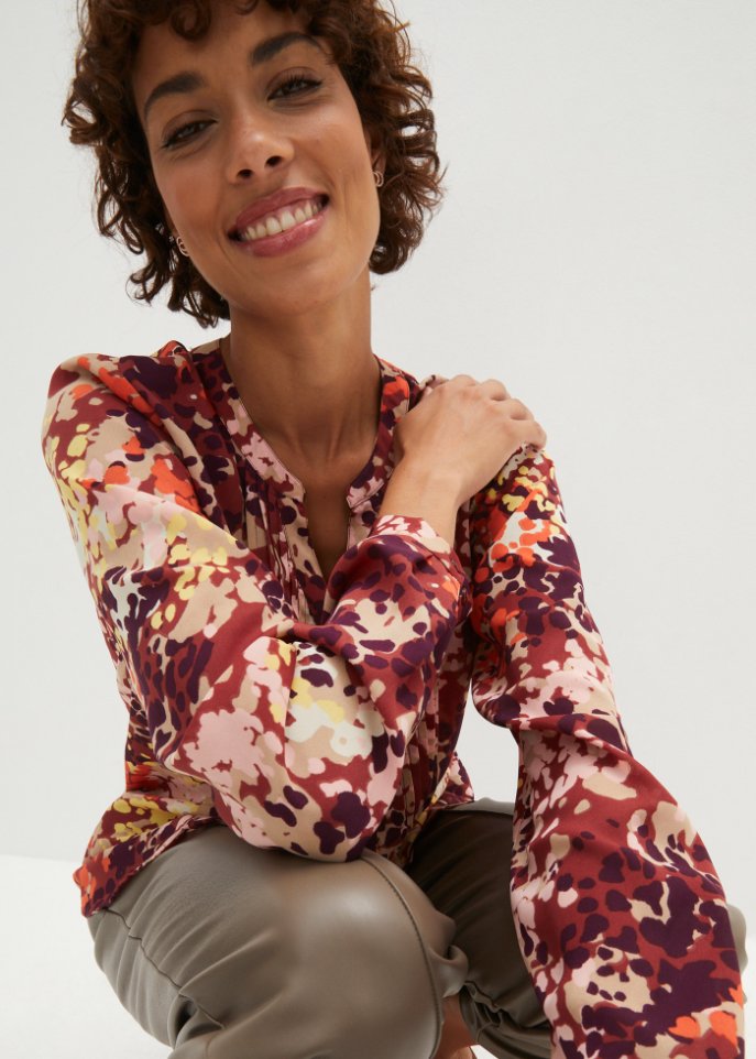 Chiffon-Bluse