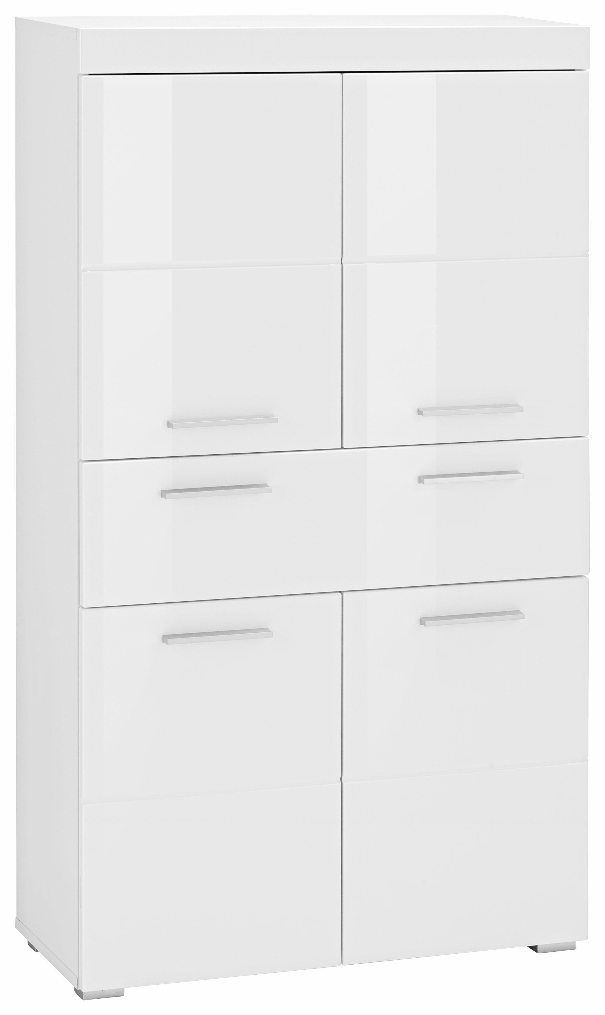 INOSIGN Midischrank Avena Breite 73 cm, Badezimmerschrank mit 1 großen Schubkasten und 4 Türen
