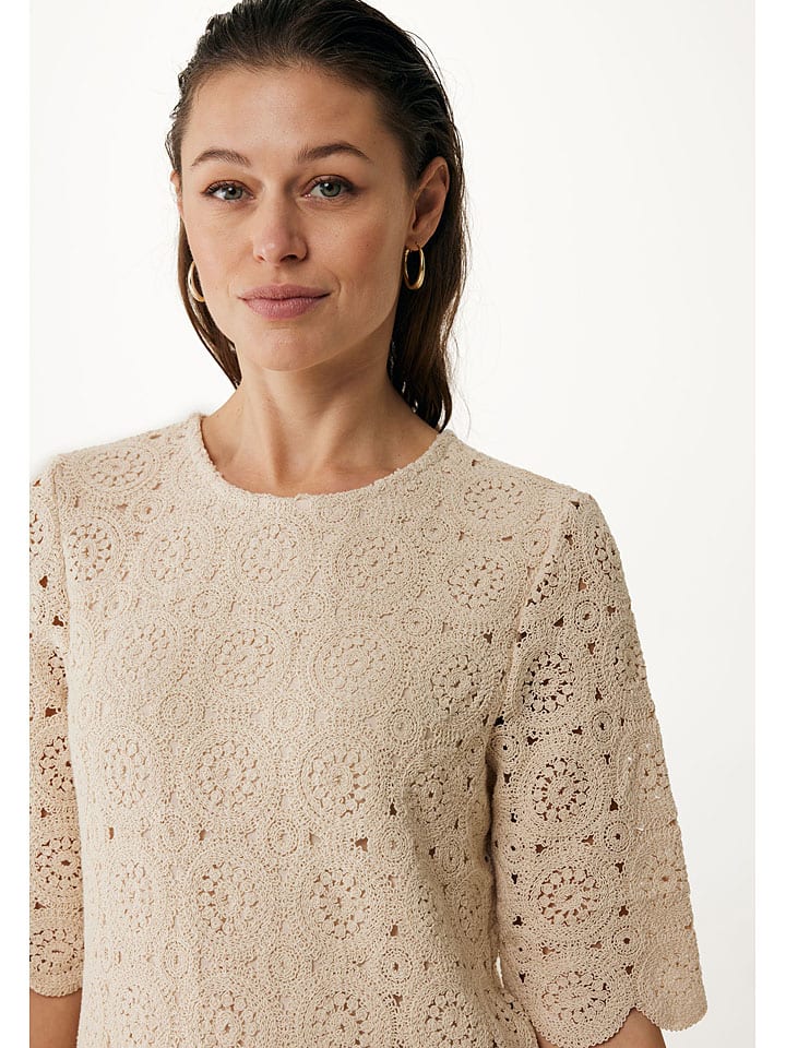 Mexx Kleid in Beige günstig kaufen