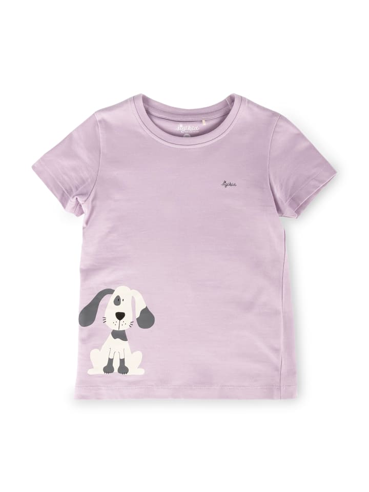 Sigikid Shorty Pyjama Kinder Schlafanzug in flieder/weiß günstig kaufen