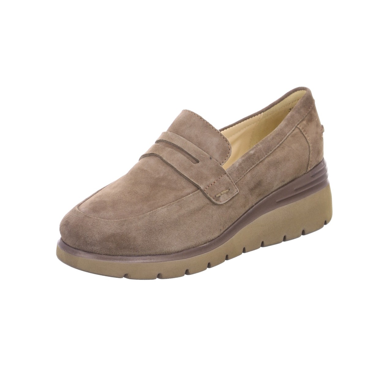 ARA Klassische Slipper taupe Bari
