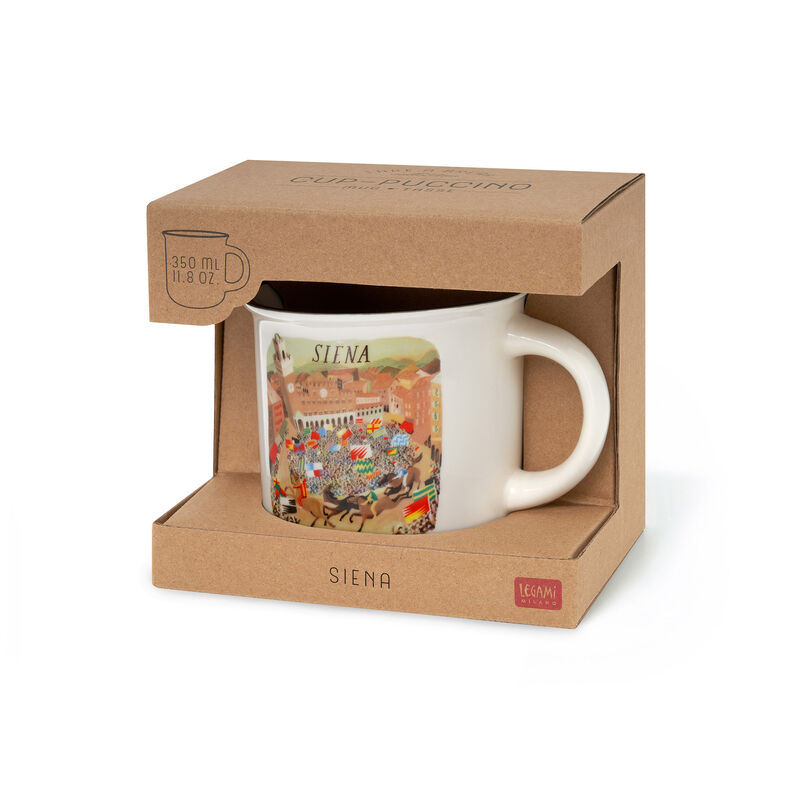 Porcelánový hrnček - Cup-Puccino - Kolekcia svetových miest