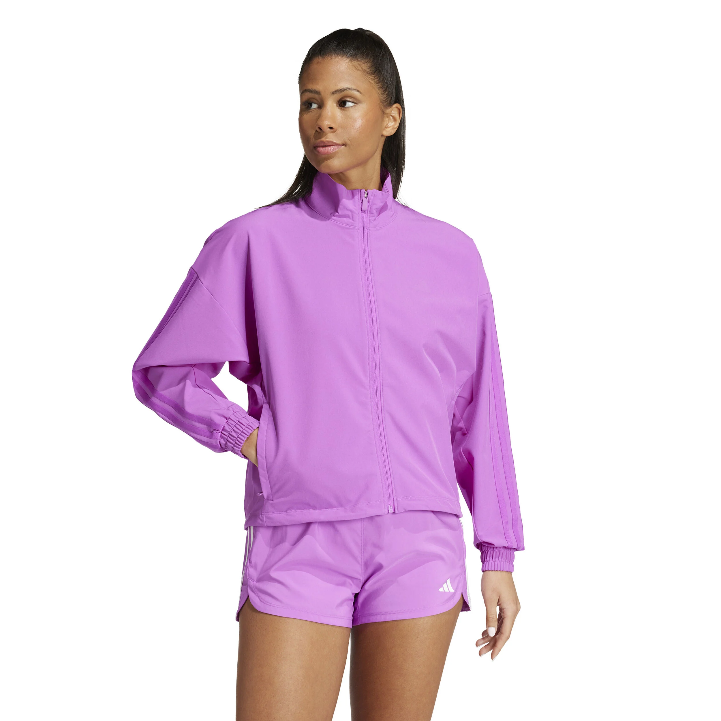 Pacer Jacket Trainingsjacke Damen - Berry