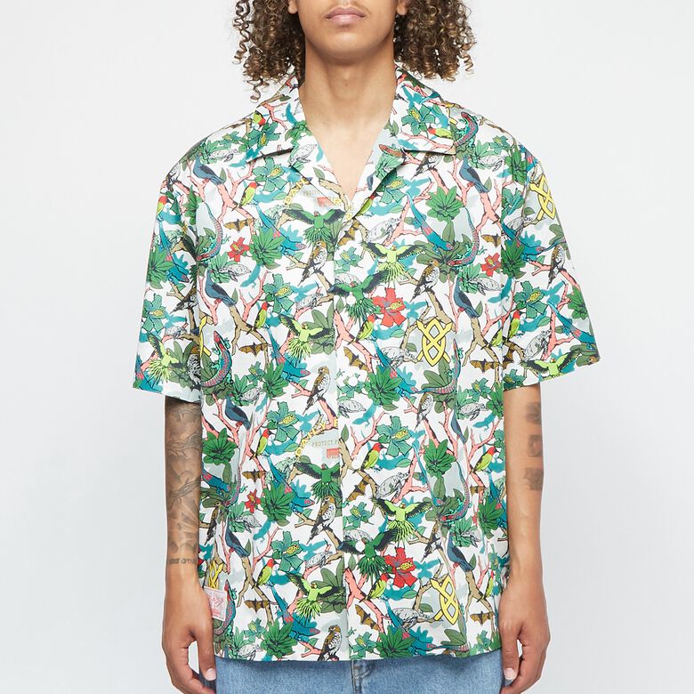Daily Paper Povan SS Shirt light green/green/yellow