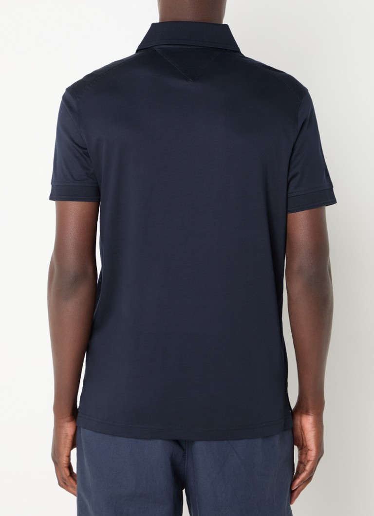 Tommy Hilfiger Slim fit polo krekls ar elastīgu rakstu