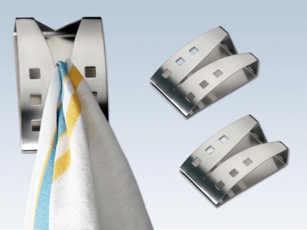chg Handtuchhalter aus Edelstahl 2er Set